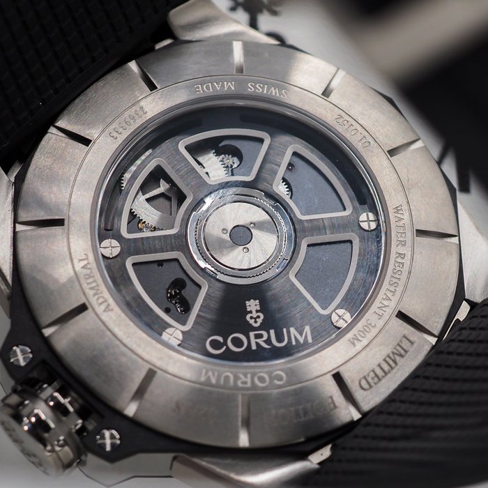 Corum - Admiral - Ingen mindstepris - * NEW * Titanium * Automatic * 1.30 ct Diamonds * LE of 18 pcs * - Mænd - 2020+