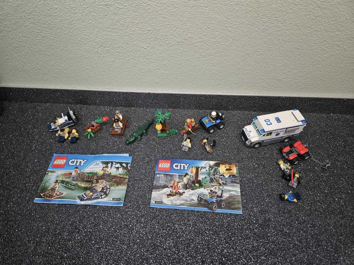 Lego - City - 60043 + 60066 + 60171 - 3 setjes police city - 2000-2010