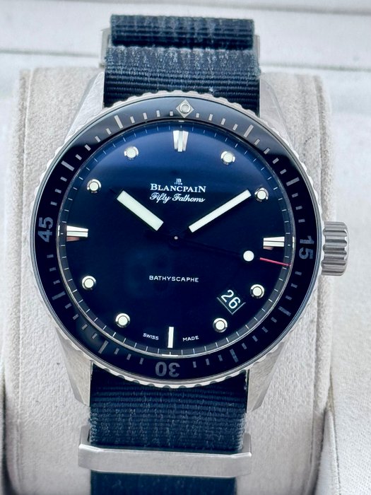 Blancpain - Fifty Fathoms Bathyscaphe Automatic Diver's Titane - no:408 - Mænd - 2011-nu