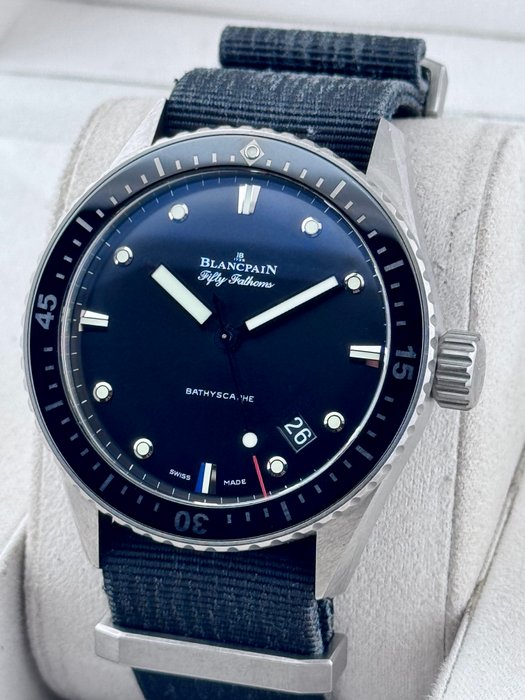 Blancpain - Fifty Fathoms Bathyscaphe Automatic Diver's Titane - no:408 - Mænd - 2011-nu