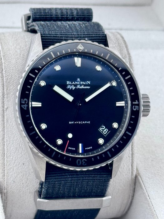 Blancpain - Fifty Fathoms Bathyscaphe Automatic Diver's Titane - no:408 - Mænd - 2011-nu