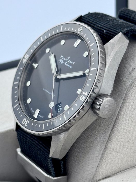 Blancpain - Fifty Fathoms Bathyscaphe Automatic Diver's Titane - no:408 - Mænd - 2011-nu