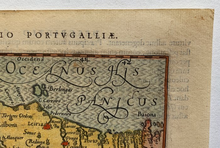 Portugal - Portugal; P. Bertius - Portugallia - 1601-1620