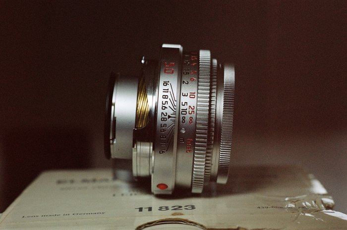 Leica Elmar-M 1:2.8/50mm collapible Prime objektiv