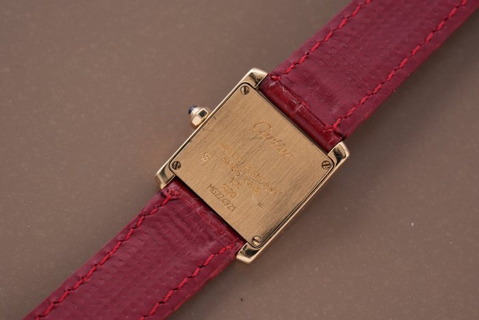 Cartier - Tank Française - 1820 / W5000256 - Kvinder - 1990-1999