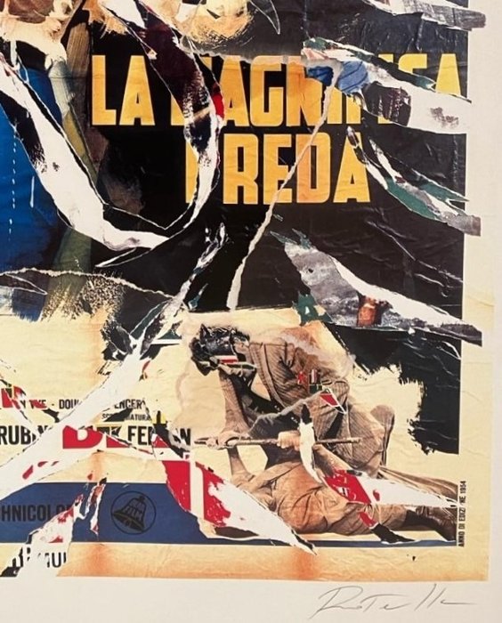 Mimmo Rotella (1918-2006) - La magnifica preda