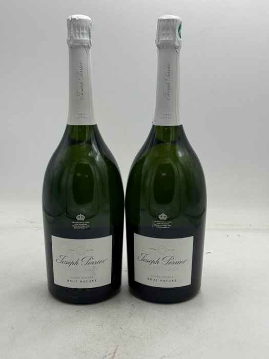 Joseph Perrier, Cuvée Royale - Champagne Brut Nature - 2 Magnummer (1,5 L)