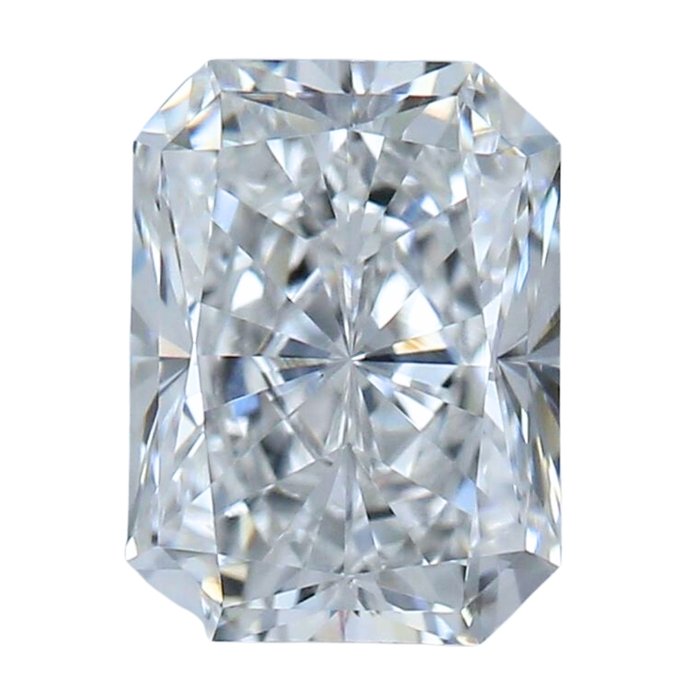 1 pcs Diamant  (Natur)  - 0.71 ct - Radiant - D (farveløs) - VS1 - Gemological Institute of America (GIA)