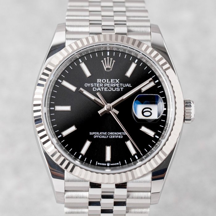 Rolex - Oyster Perpetual Datejust 36 'Black Dial' - 126234 - Unisex - 2024 - Ny