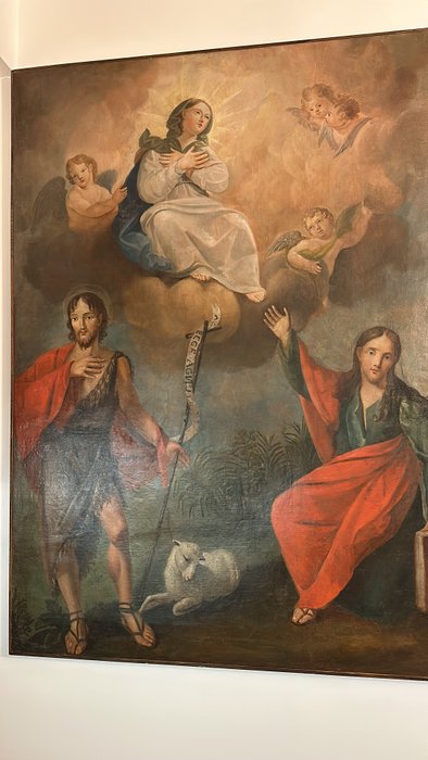 Ippolito Scarsella (1551-1620), Follower of - apparizione della madonna ai santi