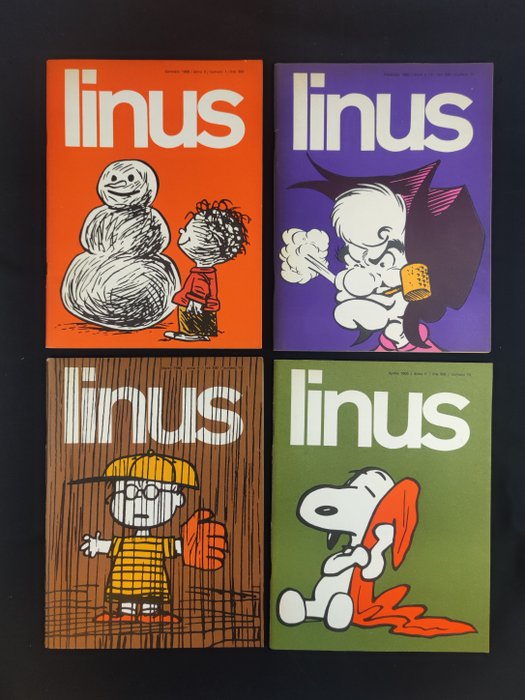 Linus - 1966-1967 Complete con Supplementi - 12 Comic