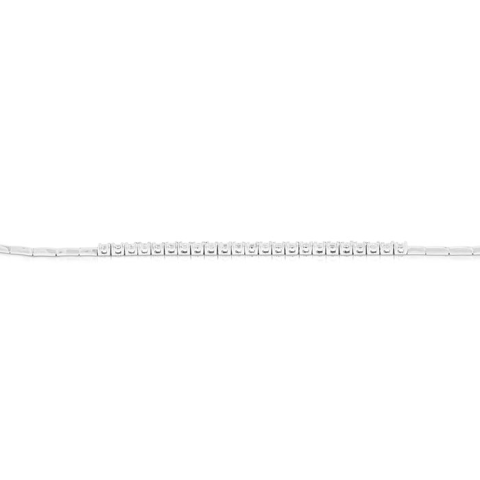 Armbånd - 18 kraat Hvidguld -  0.34ct. tw. Diamant (Natur)