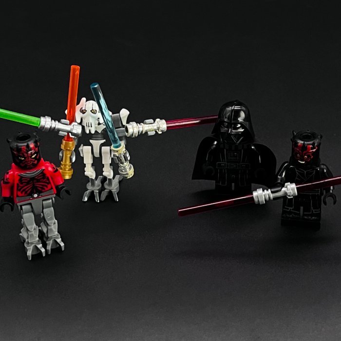 Lego - Star Wars - Lego Star Wars - RARE Sith Lot, Grievous, Vader, Darth Maul - 2000-2010 - Danmark