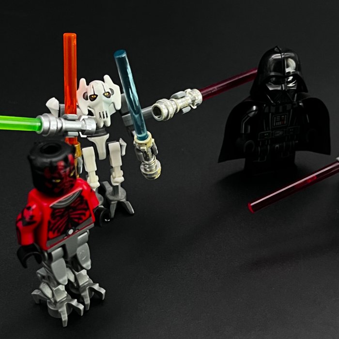 Lego - Star Wars - Lego Star Wars - RARE Sith Lot, Grievous, Vader, Darth Maul - 2000-2010 - Danmark