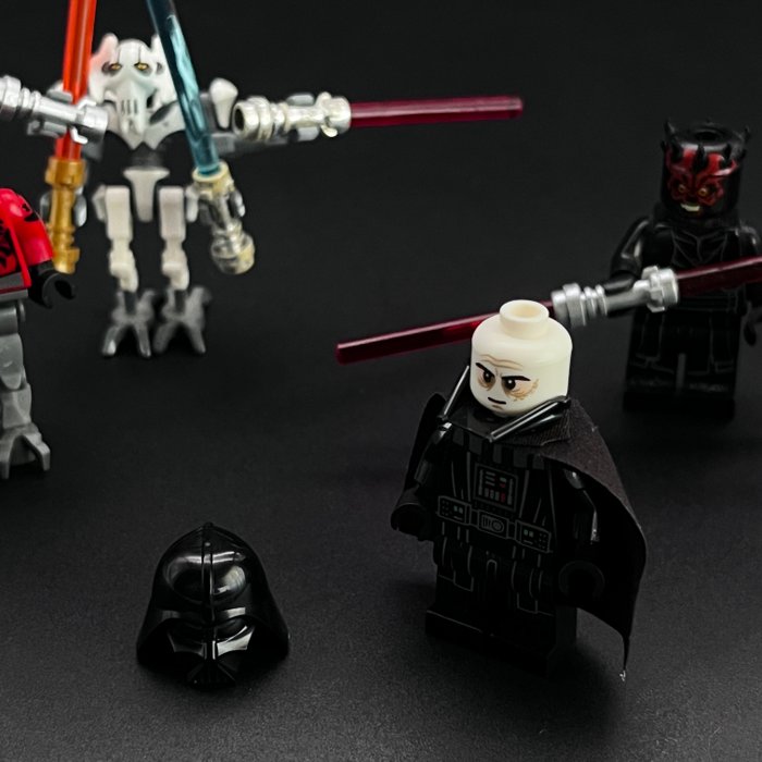 Lego - Star Wars - Lego Star Wars - RARE Sith Lot, Grievous, Vader, Darth Maul - 2000-2010 - Danmark