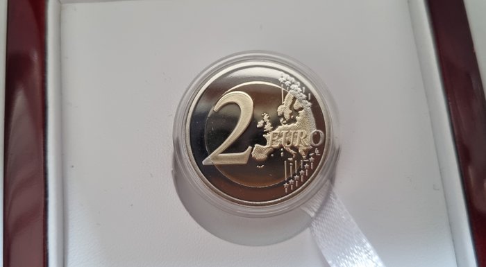 Luxembourg 2 Euro 2020 Proof "Prince Charles photo" - mintmark "bridge lion"  (Ingen mindstepris)