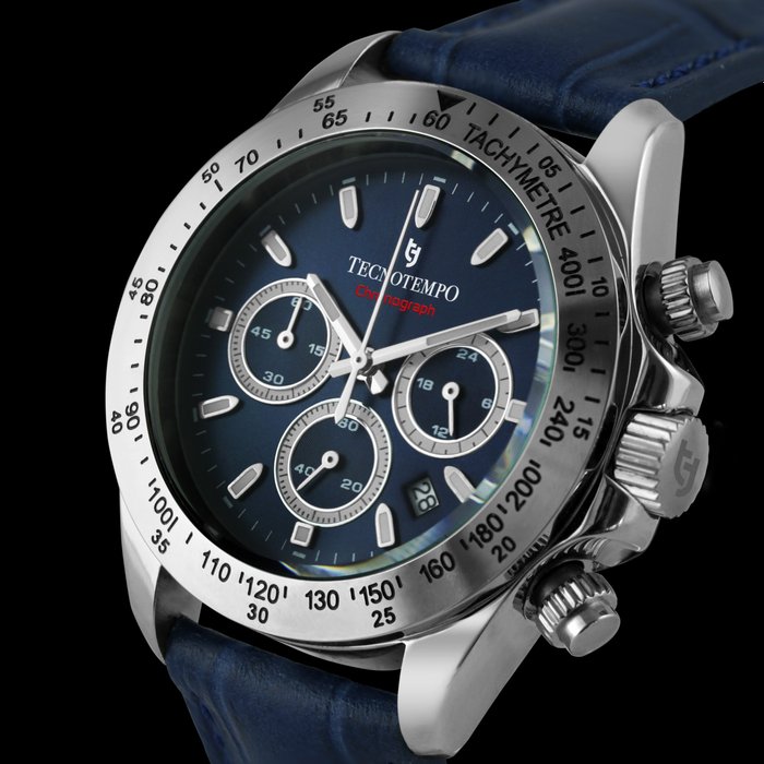 Tecnotempo - Chronograph 100M - Limited Edition - TT.100CR.PBL - Mænd - 2011-nu