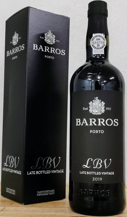 2019 Barros - Late Bottled Vintage Port -  Porto  - 6 Flasker (0,75 L)