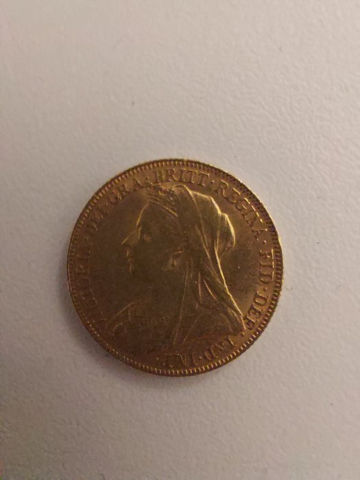 Storbritannien. Sovereign 1900. Victoria.