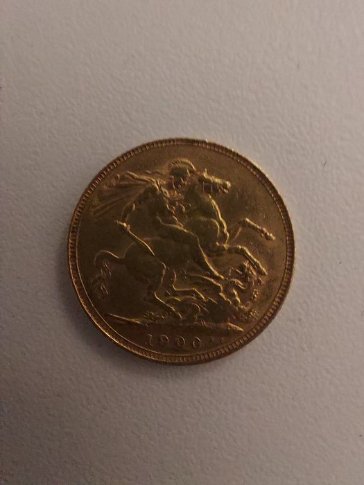 Storbritannien. Sovereign 1900. Victoria.