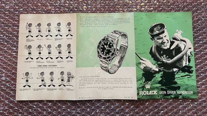 Rolex - Submariner - Reference 5513 - Brochure