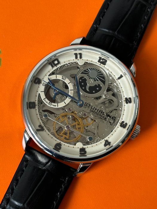 Stührling Original - Automatic Open-Heart Dual-Time - Ingen mindstepris - Mænd - 2020+