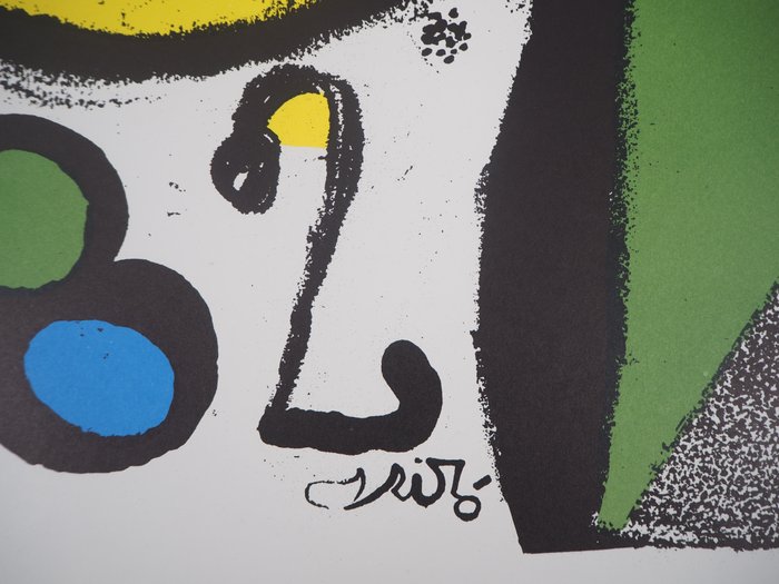 Joan Miro (1893-1983) - Espana Personnage surréaliste