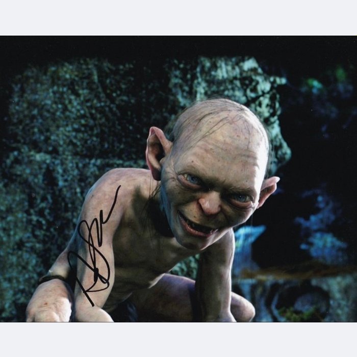 Lord of the Rings - Signed by Andy Serkis (Gollum)