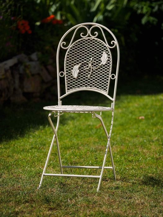 2 New Garden Chairs - Stol - Jern