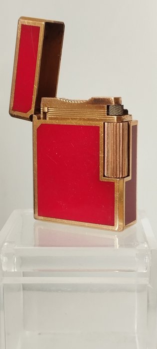 S.T. Dupont - Chinese laquer - Lighter - Forgyldt, kinesisk lak