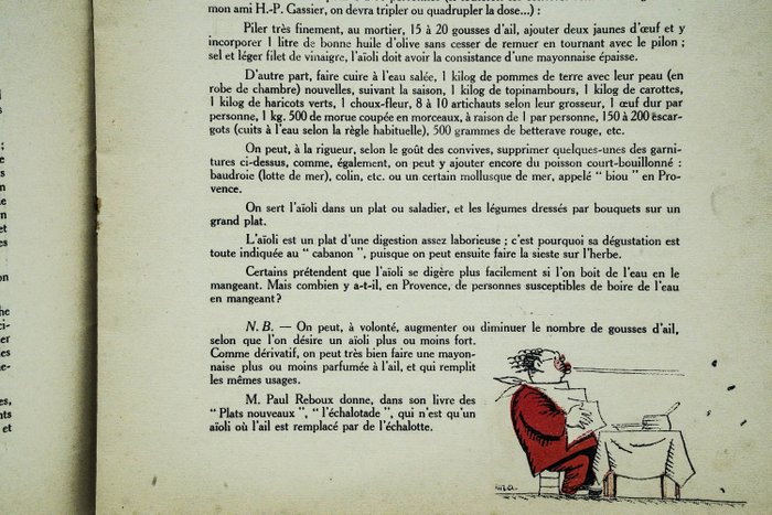 F. Foucou - Quelques recettes-types de cuisine provençale - 1923