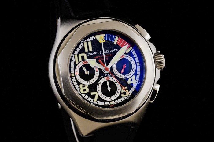 Girard-Perregaux - BMW Oracle Racing Flyback Chronograph Limited Edition - 80175 - Mænd - 2000-2010