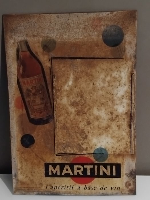 Martini - Reklameplakat - Stål