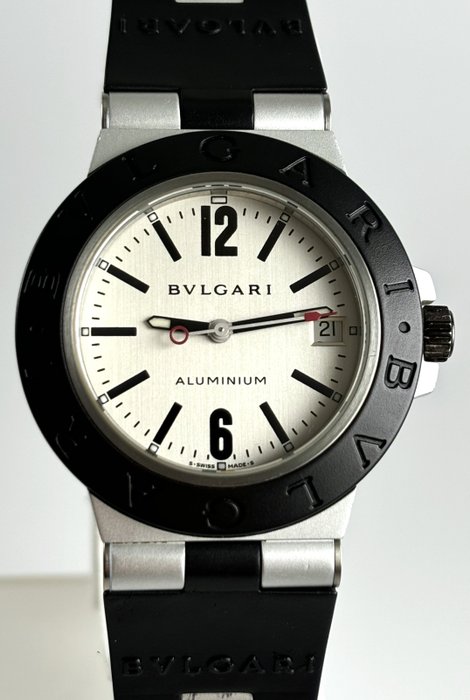 Bvlgari - Diagono Aluminium AL 38 TA - Ingen mindstepris - M67940 - Mænd - 2011-nu