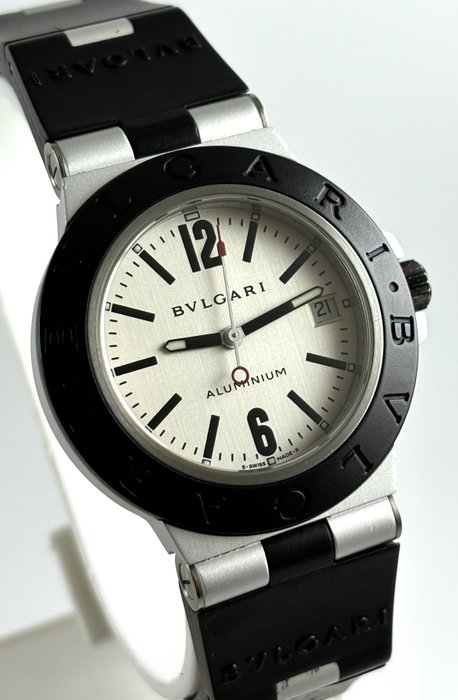 Bvlgari - Diagono Aluminium AL 38 TA - Ingen mindstepris - M67940 - Mænd - 2011-nu