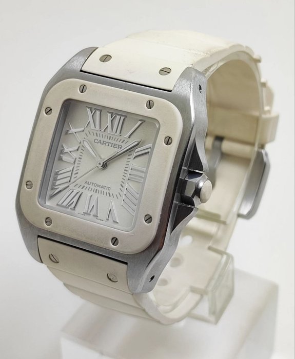 Cartier - Santos 100 Medium - Ref. 2878 - Unisex - 2011-nu