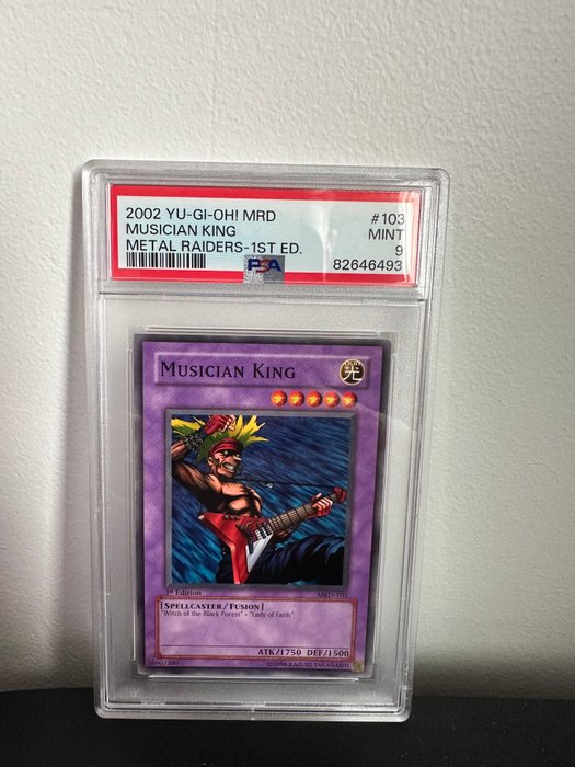 Konami - 1 Graded card - Yu-Gi-Oh! - Metal Raiders - 1ère édition - PSA 9