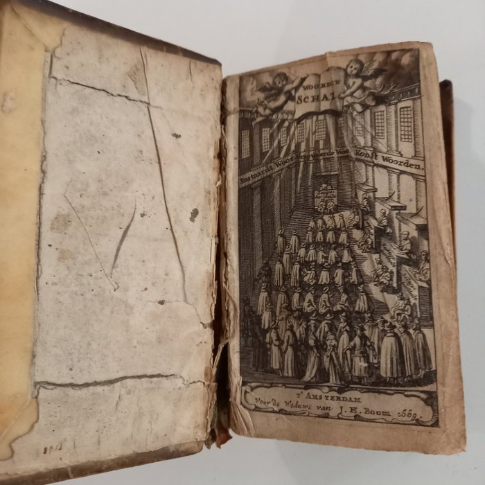 Lodewijk Meijer - L. Meijers Woordenschat in drie deelen ghescheiden, I. Bastaardt-woorden, II. Konst-woorden, III. - 1669