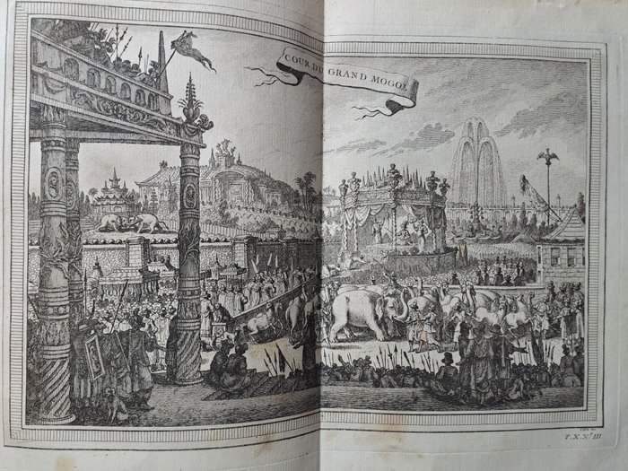 Abbé Antoine François Prévost d'Exiles - Histoire Générale des Voyages, Nouvelle Collection de toutes les relations de voyages. Tome X - 1752