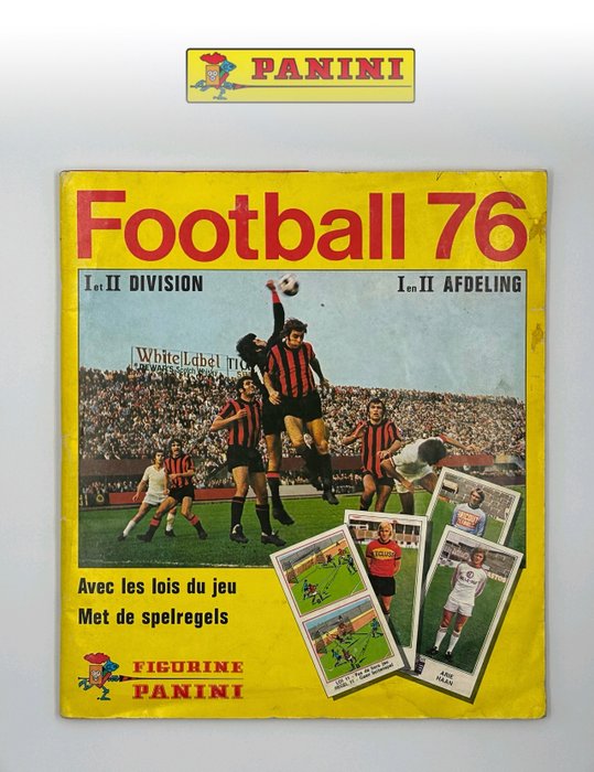 Panini - Football 76 Belgium - 1 Complete Album