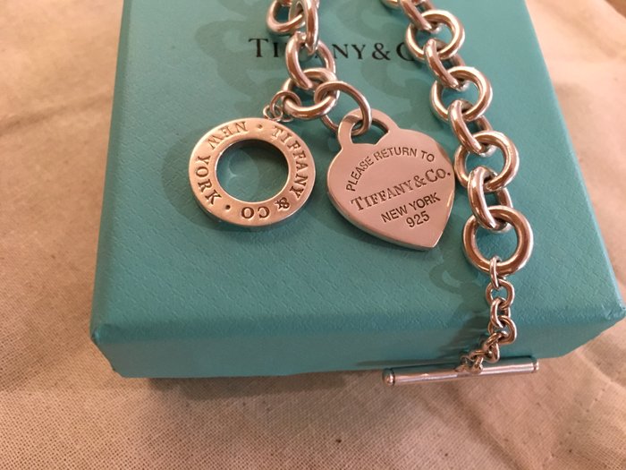 Tiffany  Co - Armbånd - Coeurs Sølv