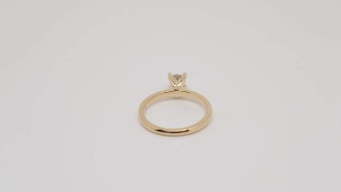 Forlovelsesring - 18 kraat Hvidguld -  050ct tw Diamant  (Natur)