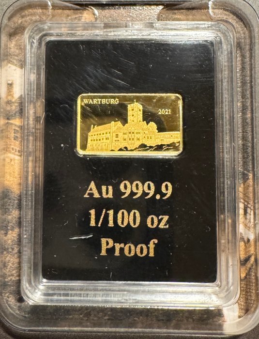 Fiji. 5 Dollars 2021 Wartburg, 1/100 Oz (.999) Proof  (Ingen mindstepris)