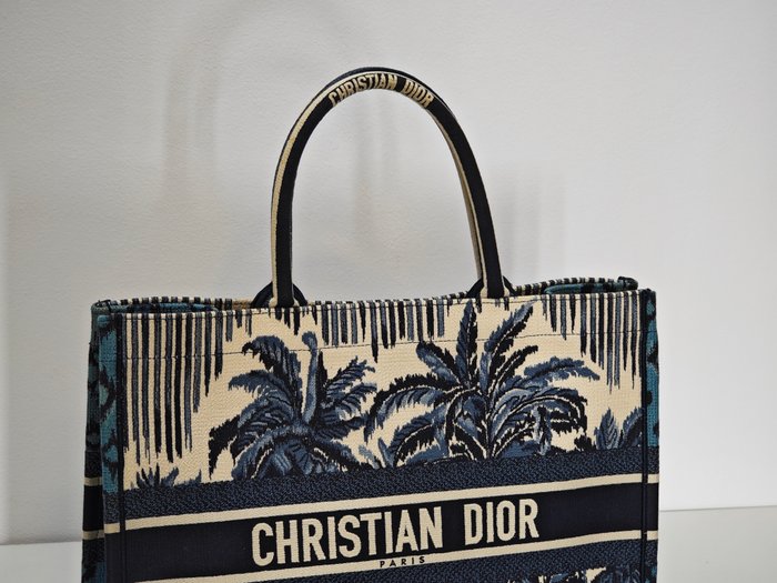 Christian Dior - Book Tote Palms - Håndtaske