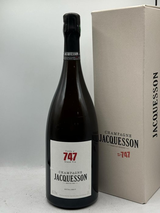 Jacquesson, Jacquesson Cuvée n°747 - Champagne Extra Brut - 1 Magnum (1,5 L)