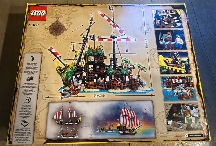 Lego - 21322 - Lego - 21322 Ideas Pirates of Barracuda Bay - 2020+