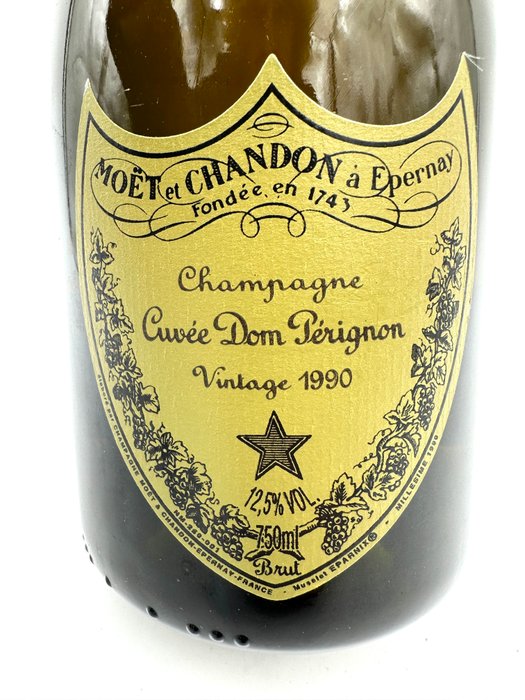 1990 Dom Pérignon - Champagne Brut - 1 Flaske (0,75L)