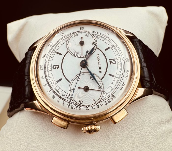 Longines - 18K GOLD Flyback Chronograph cal. 13ZN - 5560.2 - Mænd - 1901-1949