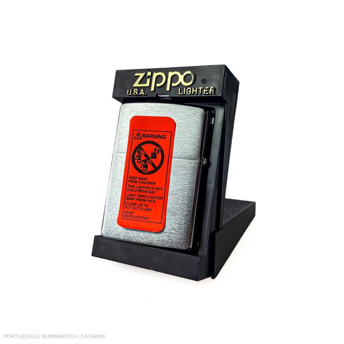 Zippo - EB General Dinamics Sealed - Lighter - Stål (rustfrit)