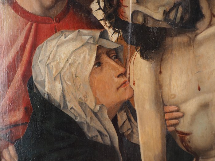 École de Rogier van der Weyden (1399-1464) - La descente de Croix